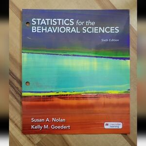 Statistics For The Behavioral Sciences Textbook ISBN 978-1-319-52583-5